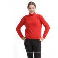 New coming custom design China red cashmere pullover